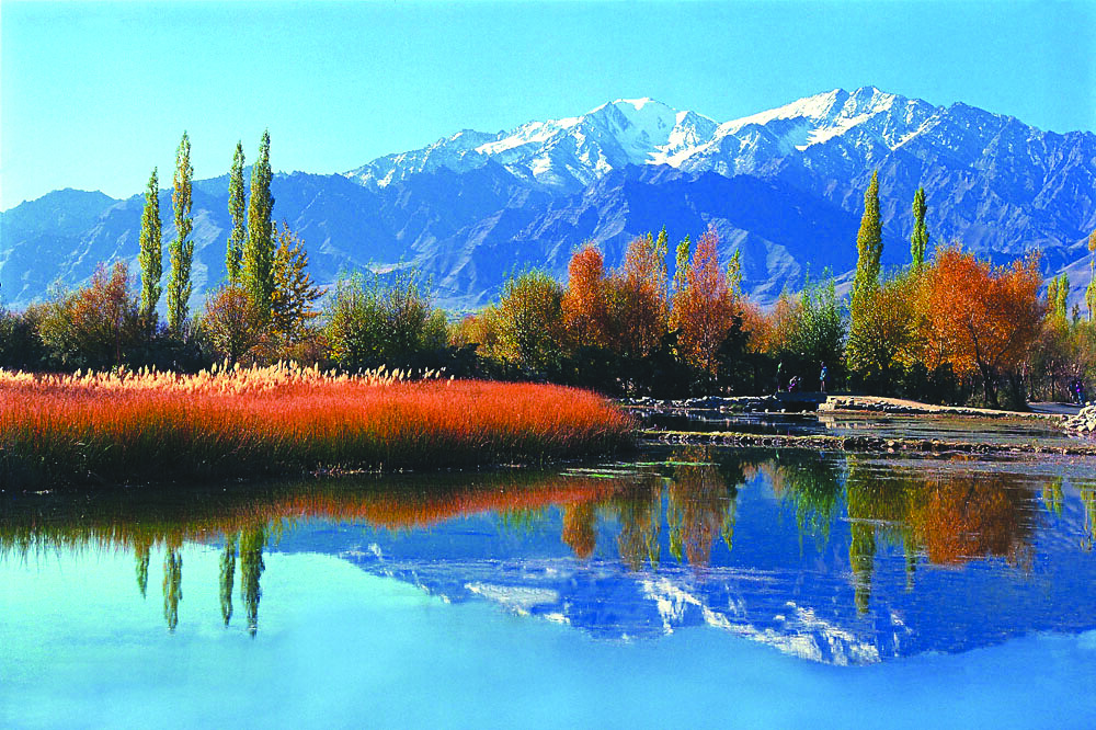Beautiful kashmir valley