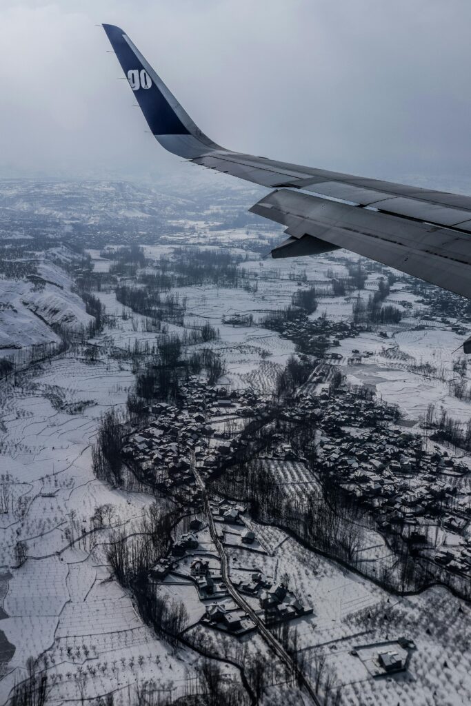 Cost friendly flight trip to kashmir